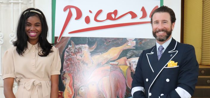 The Cultural Works of UNEATLANTICO and FUNIBER inaugurate Picasso’s exhibition ‘The Burial of the Count of Orgaz’ in Cape Verde