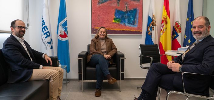 Director-General for Youth, Development Cooperation and Volunteering, Blanca Fernández, visits UNEATLANTICO