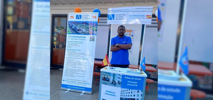 UNEATLANTICO participates in the Academic Fair at Colégio Elizângela Filomena in Luanda