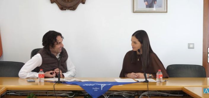 UNEATLANTICO Radio is visiting Astillero Town Hall as part of the San José Festival