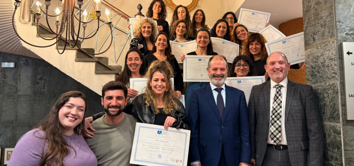 Award of diplomas from the 8th and 9th grades Promotion of the Master’s degree in Permanent Training in Medical Sexology and presentation of the Professor of Sexology and Health at UNEATLANTICO and CIPSA