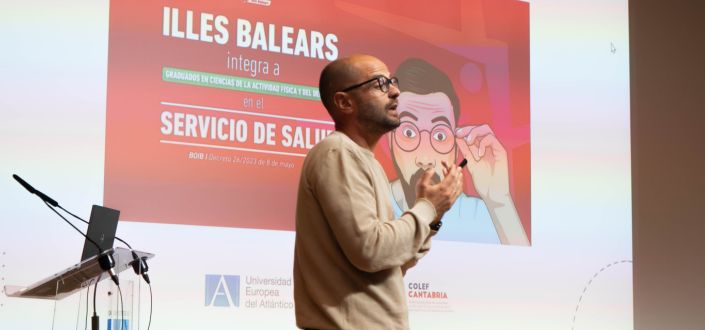 UNEATLANTICO hosts a day on the organization of sport in Spain with experts from COLEF