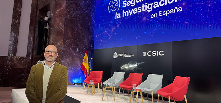 Juan Luis Martín, Vice-Rector of Research and Knowledge Transfer, represents UNEATLANTICO at the 1st Day of Safety in Research in Spain