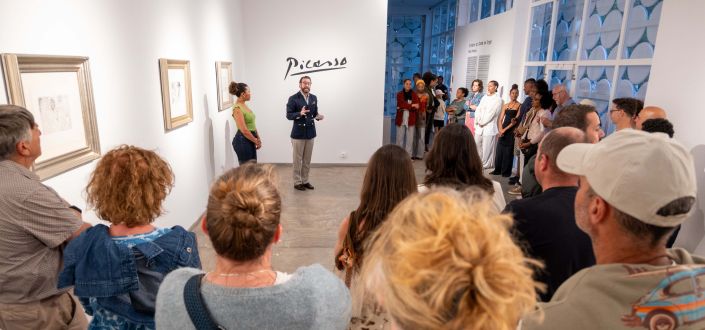 The Cultural Work of the Ibero-American University Foundation and UNEATLANTICO inaugurates the exhibition “El Entierro del Conde de Orgaz,” by Picasso in Mindelo, Cabo Verde