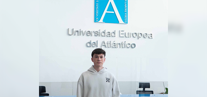 Óscar Crespo, a student of UNEATLANTICO, is proclaimed the Spanish U20 champion in athletics