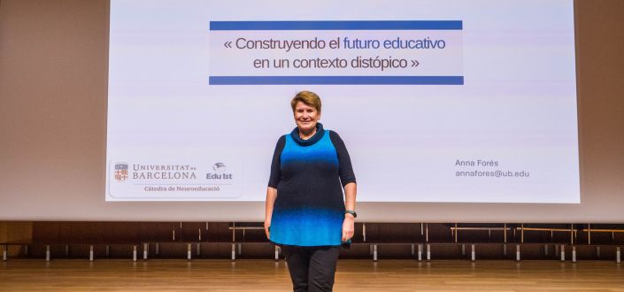 Dr. Anna Forés visits UNEATLANTICO to give a talk on neuroscience and education