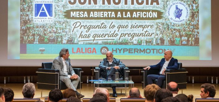 UNEATLANTICO hosts a panel discussion on LaLiga Hypermotion and the future of Spanish football