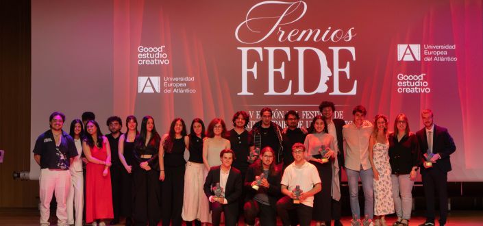 “Ya hemos llegado” takes the award for best short film at the gala of the V Festival of Shorts of UNEATLANTICO