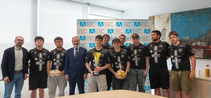 The U-18 team of Rugby Cormorant is proclaimed champion of the Cup Astur-Cantabra and visits UNEATLANTICO