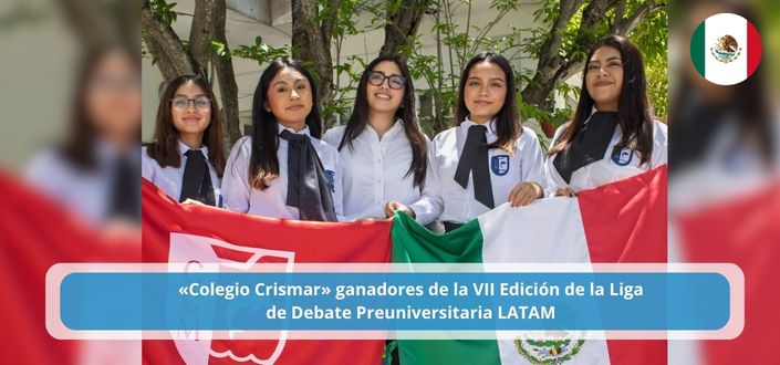 The team “Delfines Crismar” is proclaimed champion of the VII Liga de Debate Pre-University LATAM de UNEATLANTICO