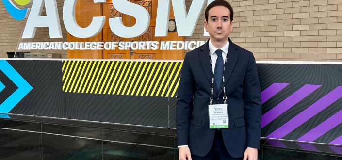Dr. Álvaro Velarde presents two scientific research at the American Congress of Sports Medicine held in the United States